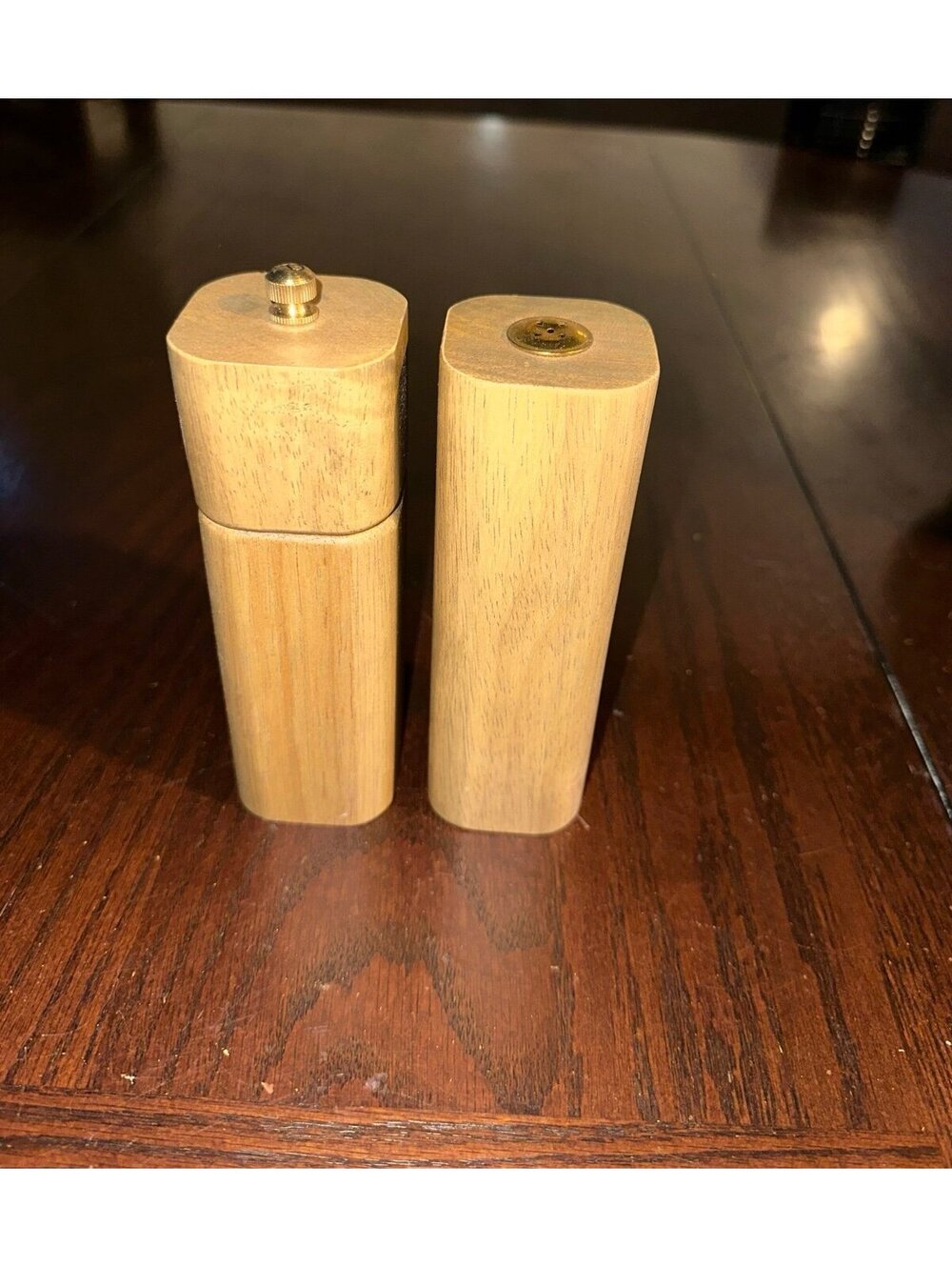 Studio McGee wood salt and pepper set